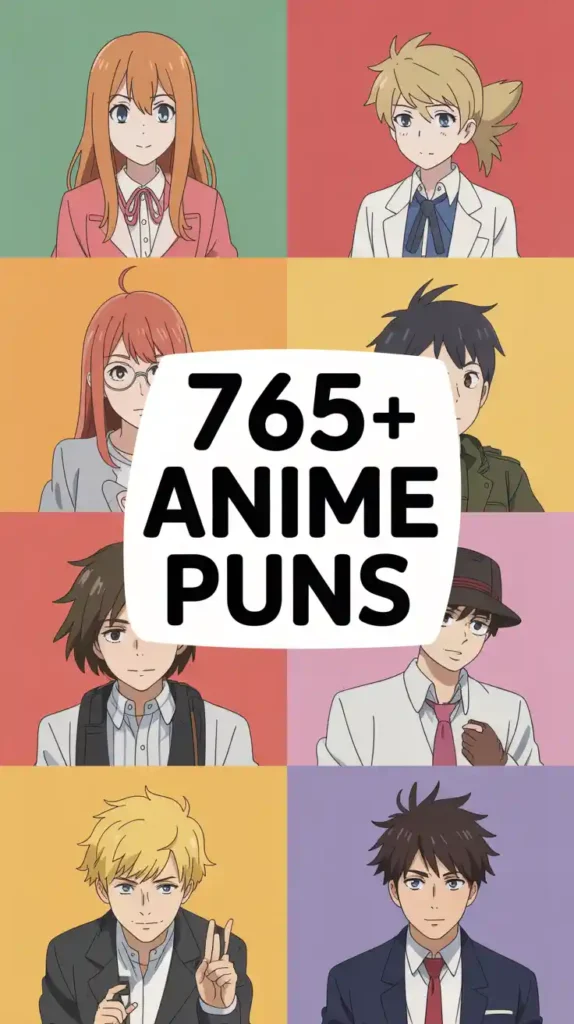 Anime Puns