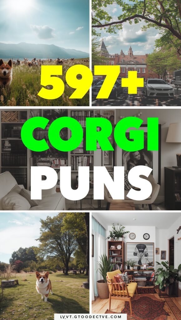 Corgi Puns