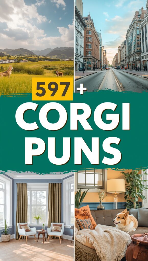 Corgi Puns