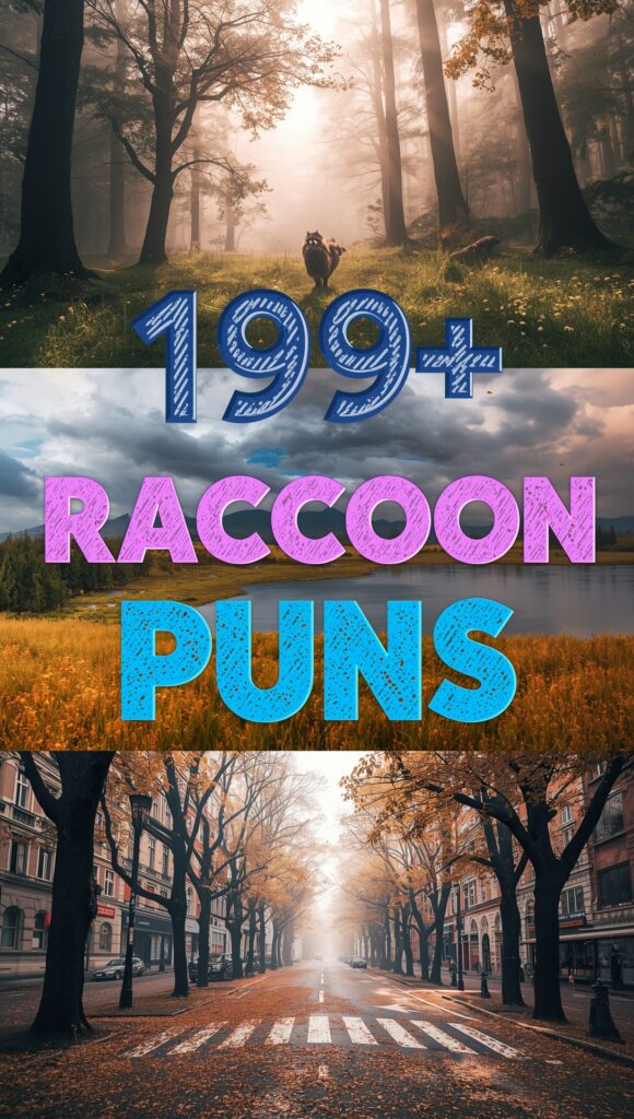 Raccoon Puns