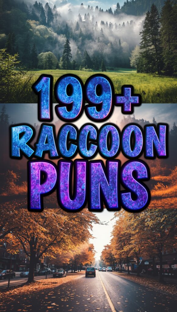 Raccoon Puns