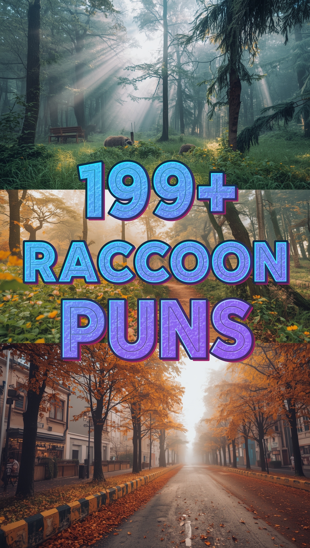Raccoon Puns