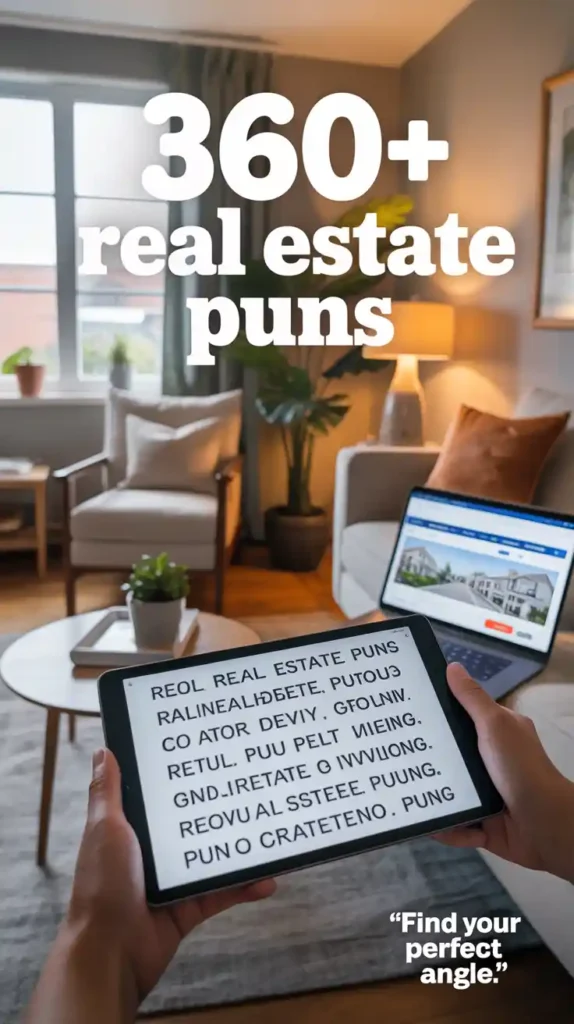 real estate puns