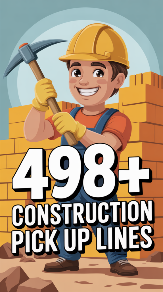  Construction Pick Up Lines