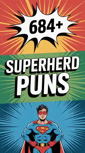 684+ Superhero Puns