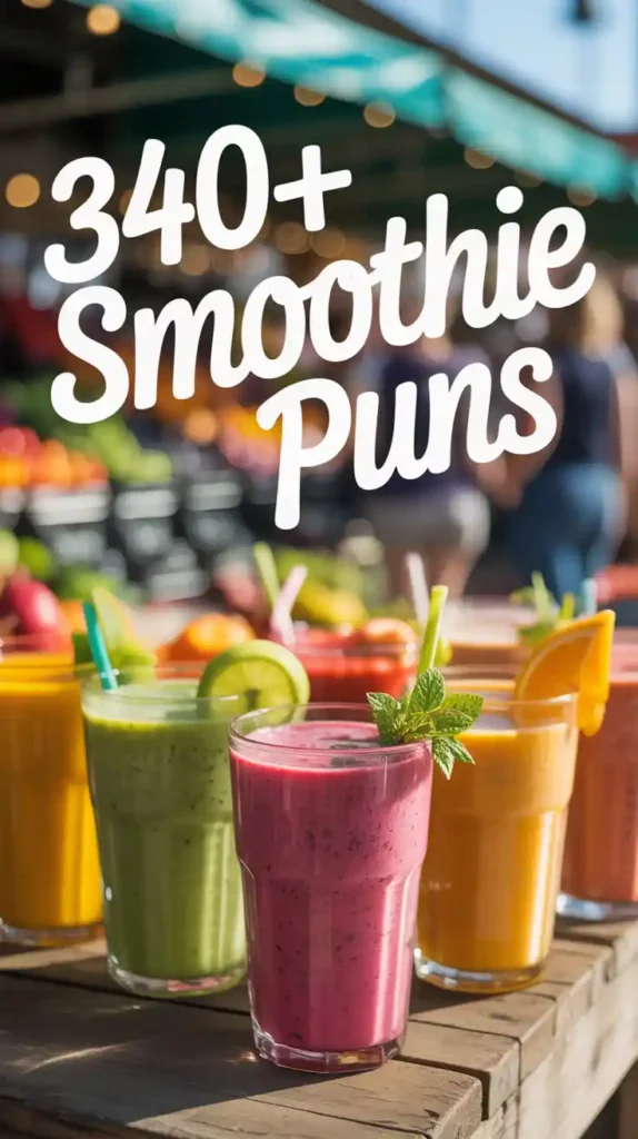 Smoothie Puns