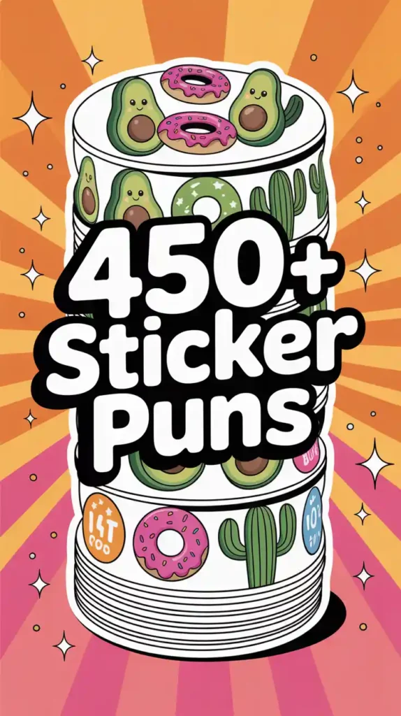Sticker Puns