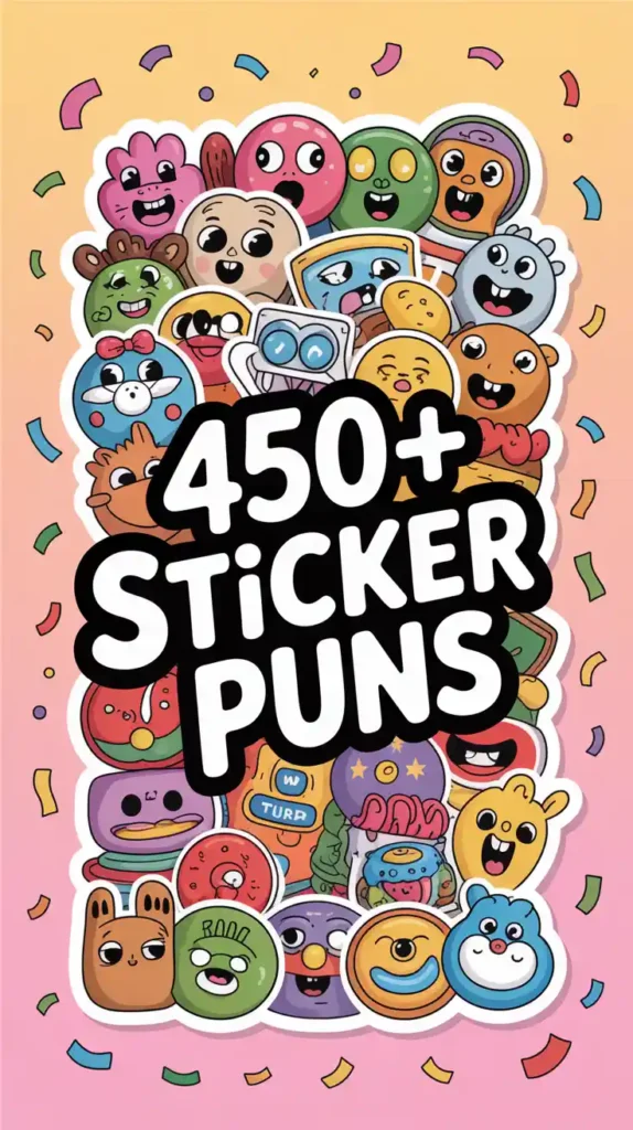 Sticker Puns