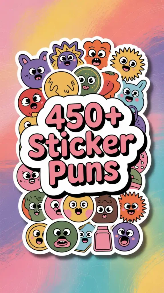 Sticker Puns