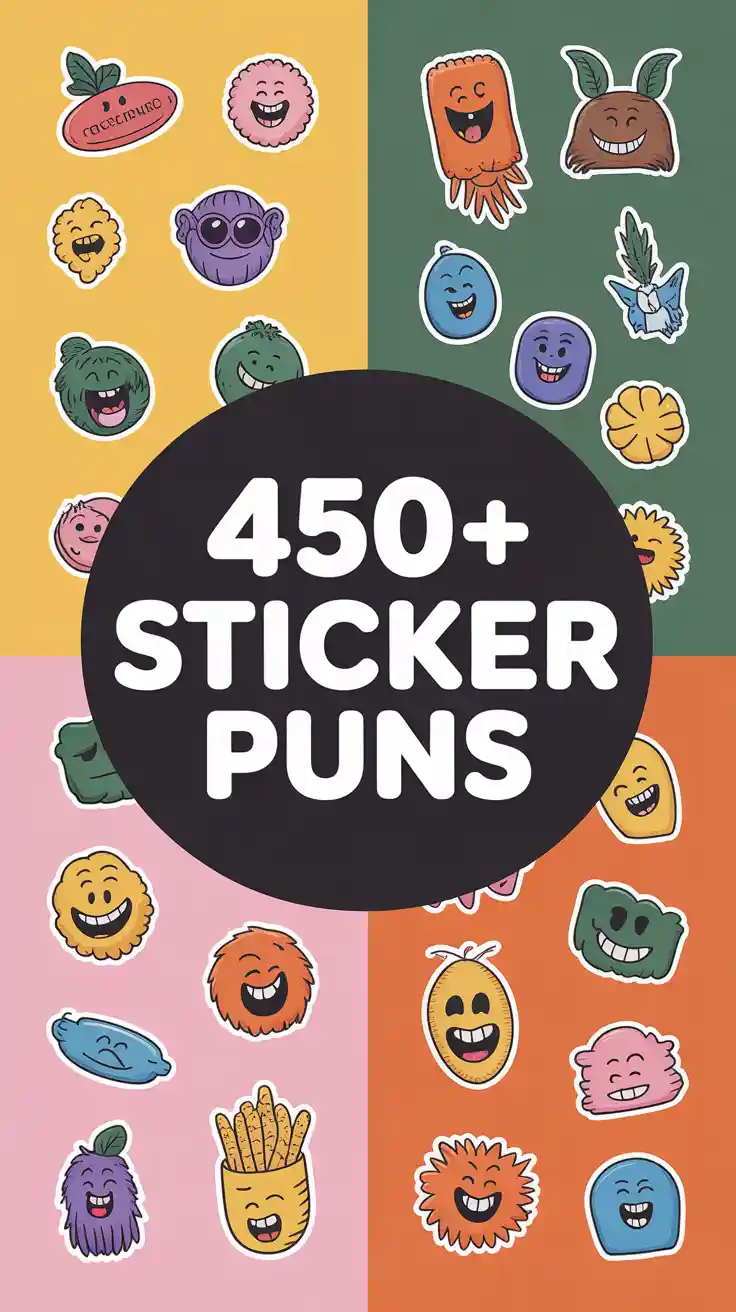 Sticker Puns