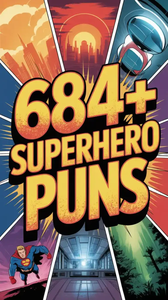  Superhero Puns