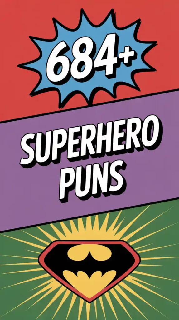  Superhero Puns