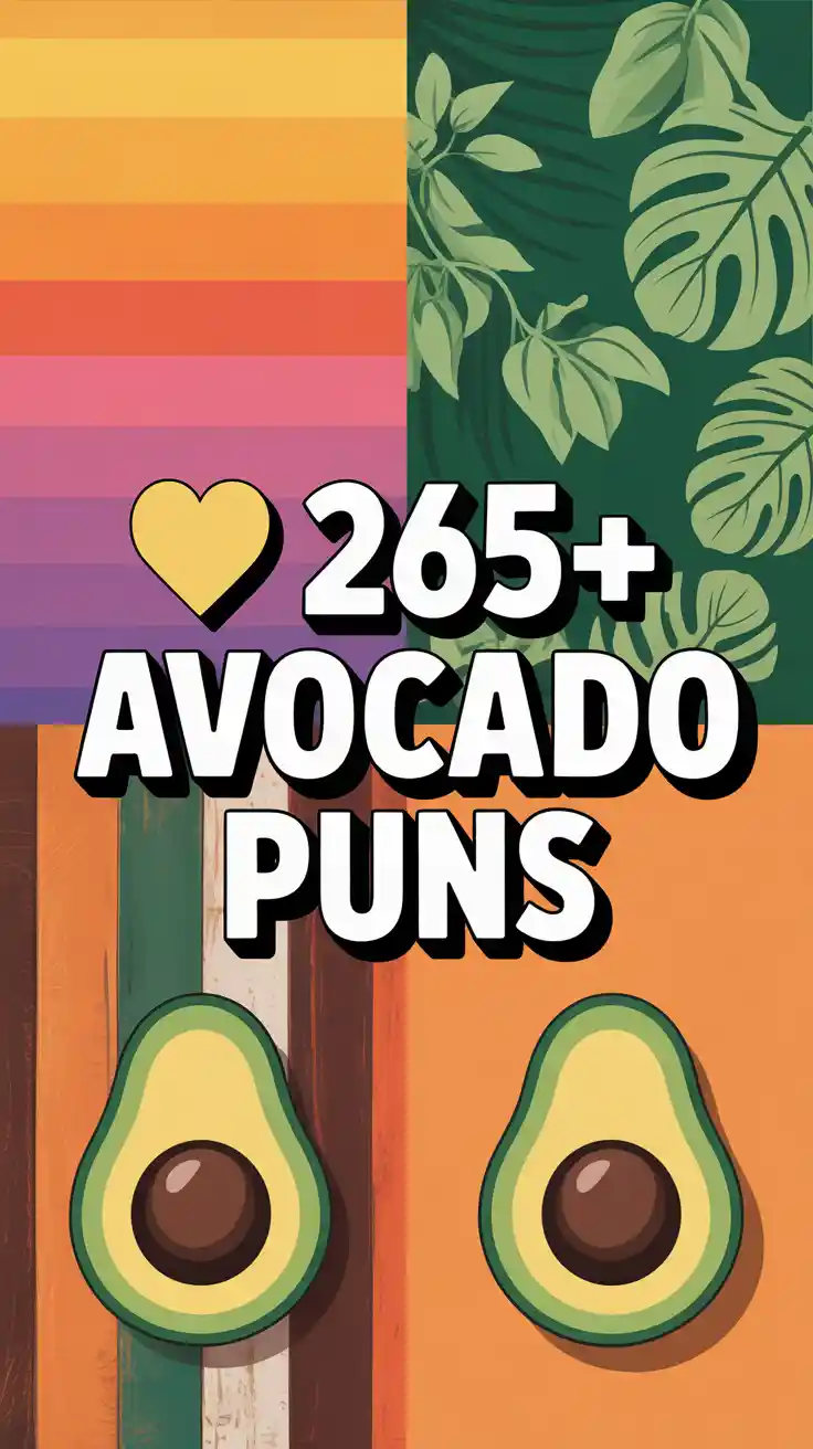 Avocado Puns