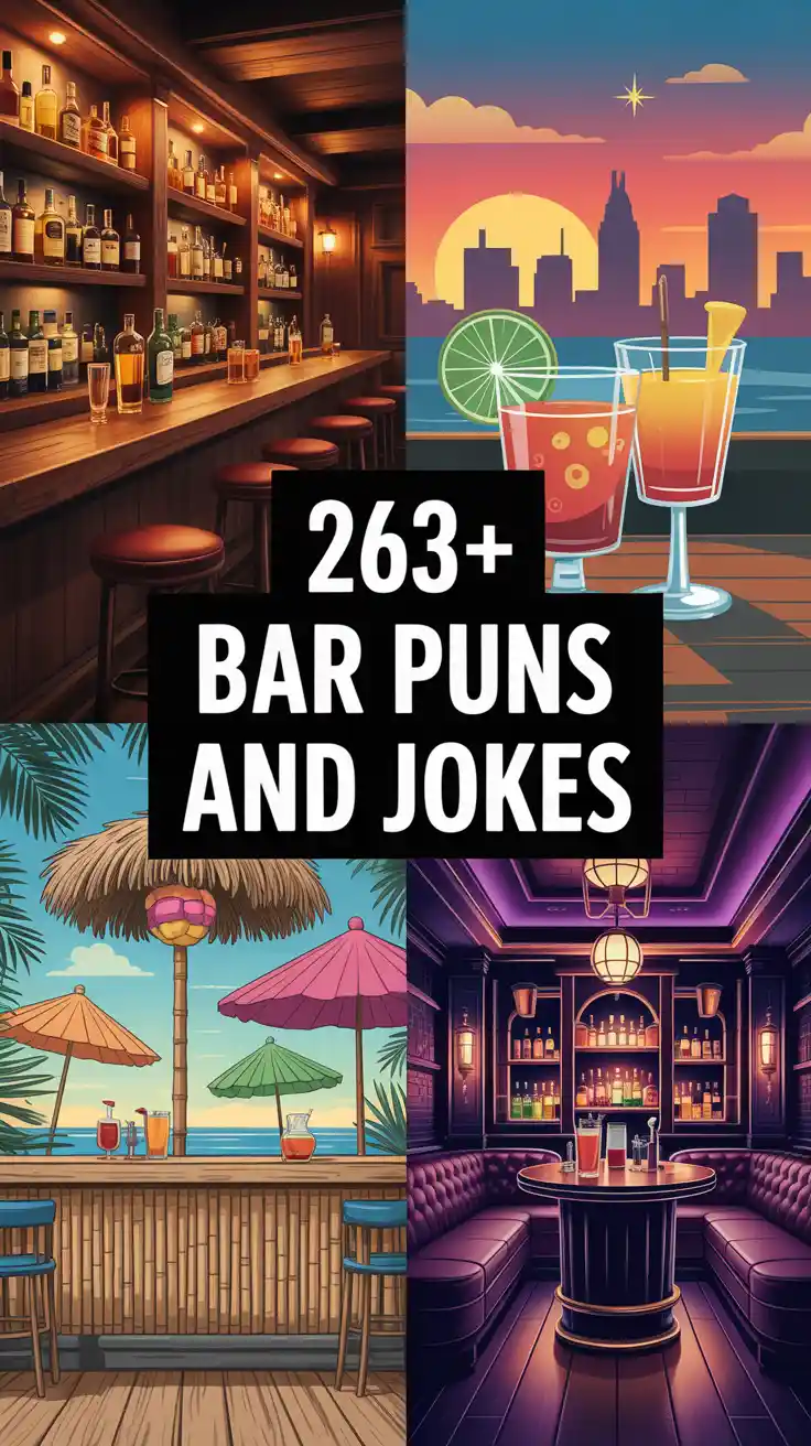 Bar Puns and Jokes