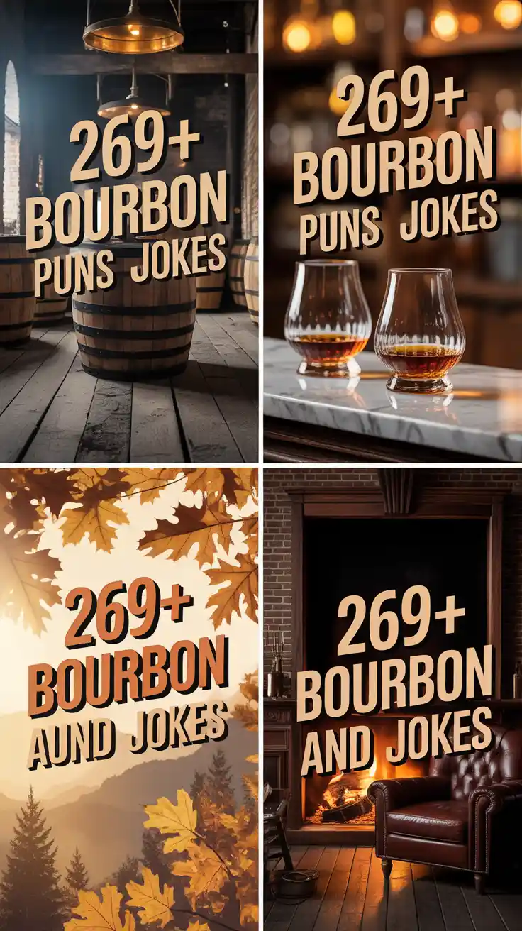 Bourbon Puns and Jokes