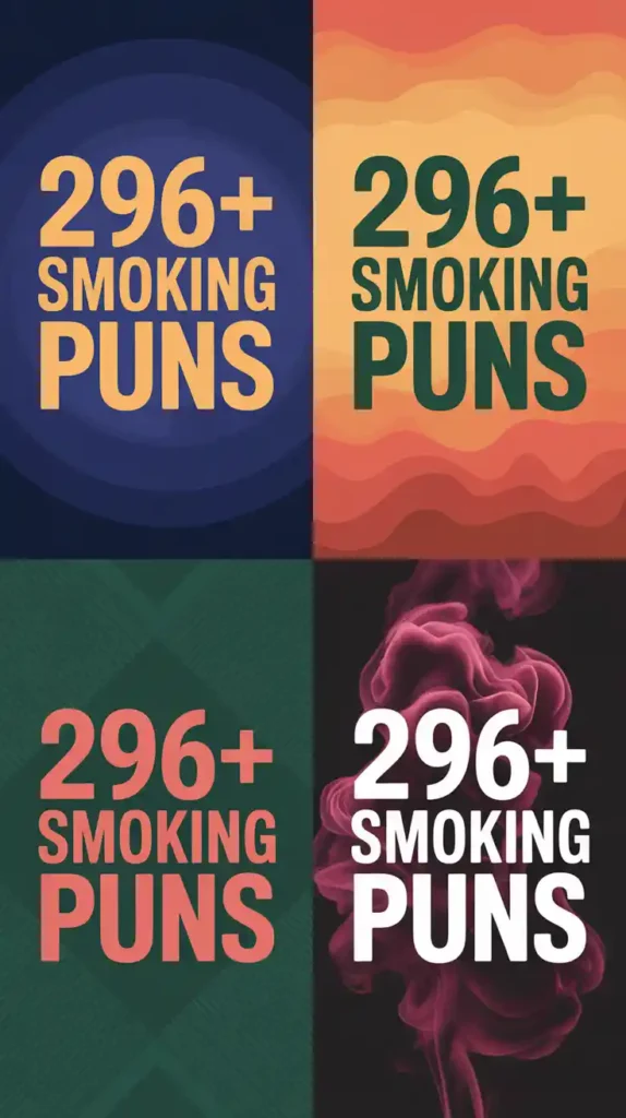 Smoking Puns
