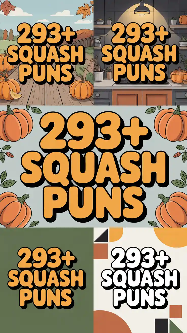 Squash Puns