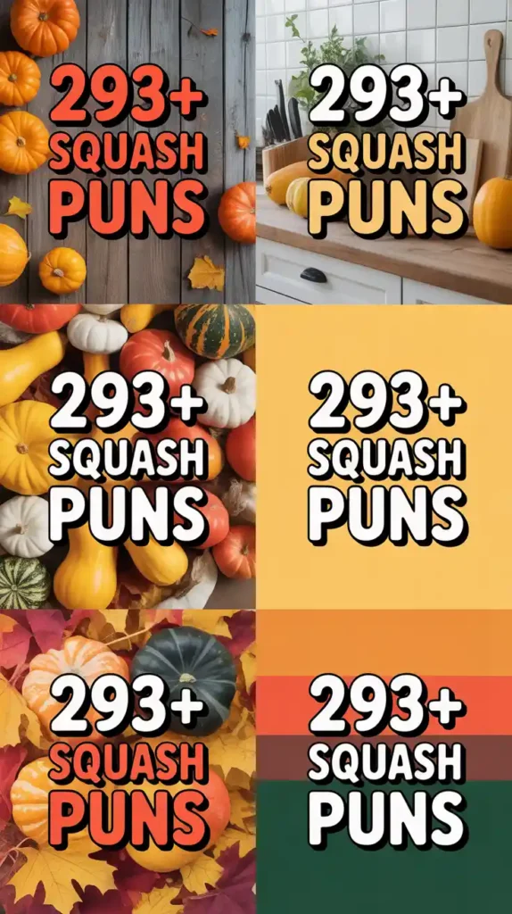 Squash Puns