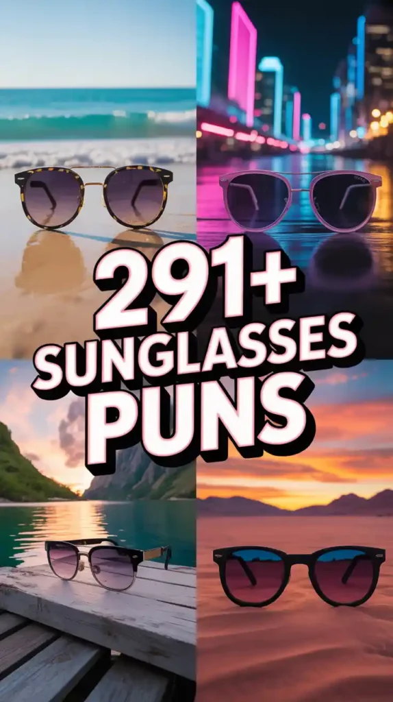 Sunglasses Puns