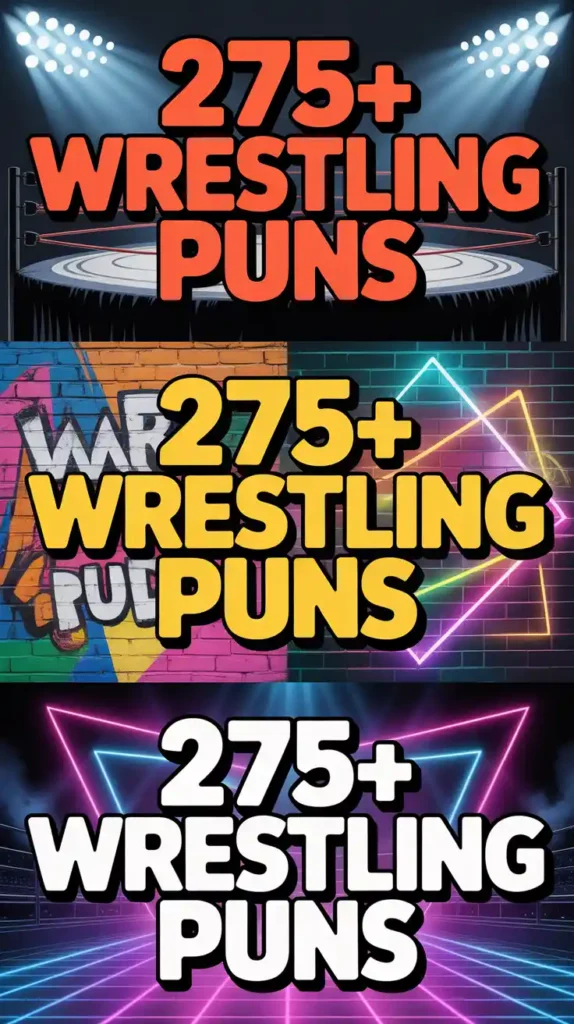 Wrestling Puns