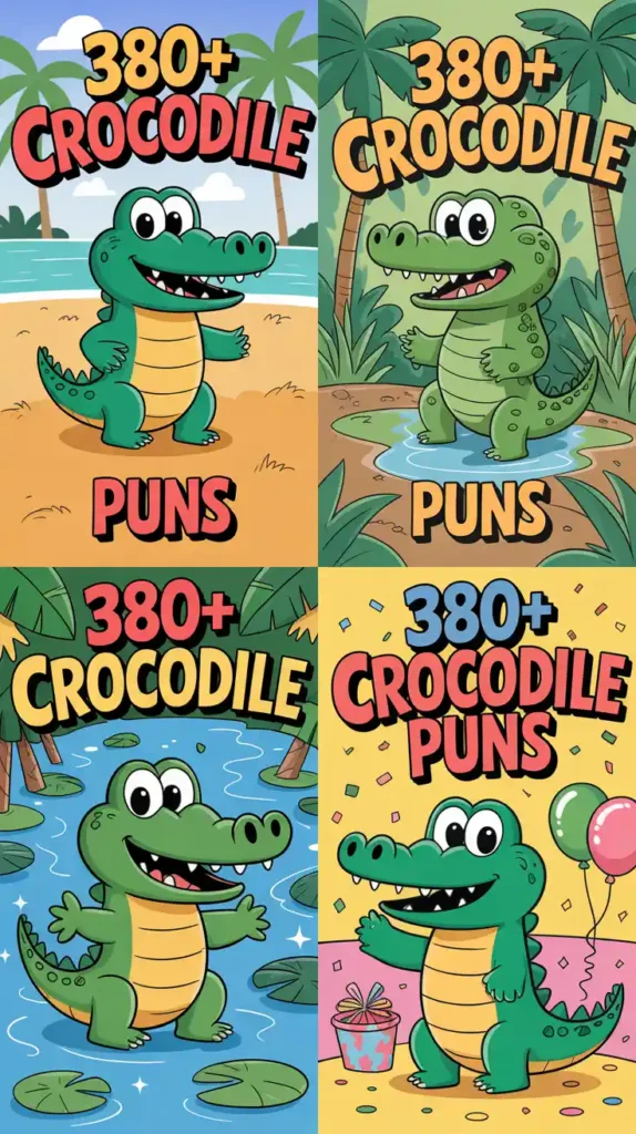 Crocodile Puns
