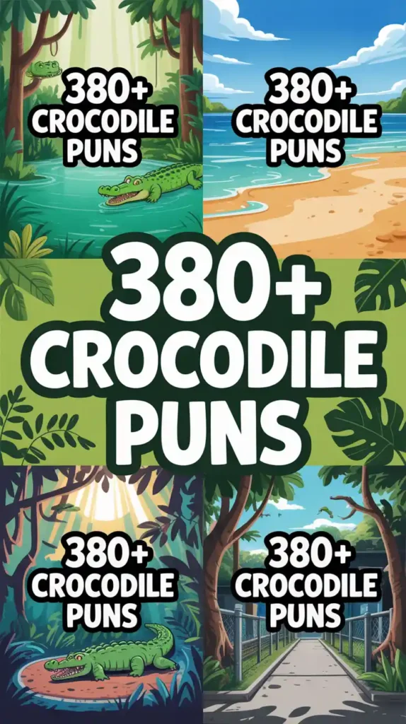 Crocodile Puns