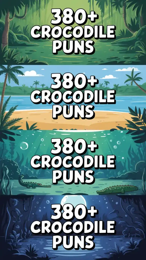 Crocodile Puns