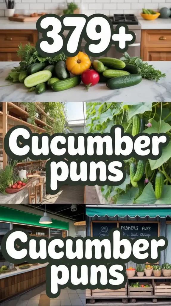 Cucumber Puns