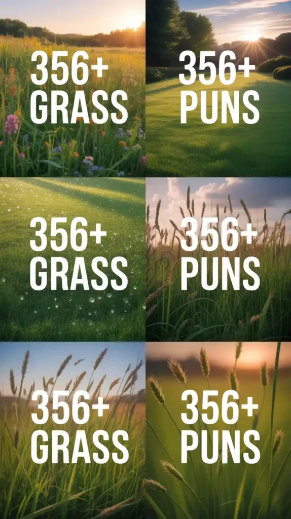 Grass Puns