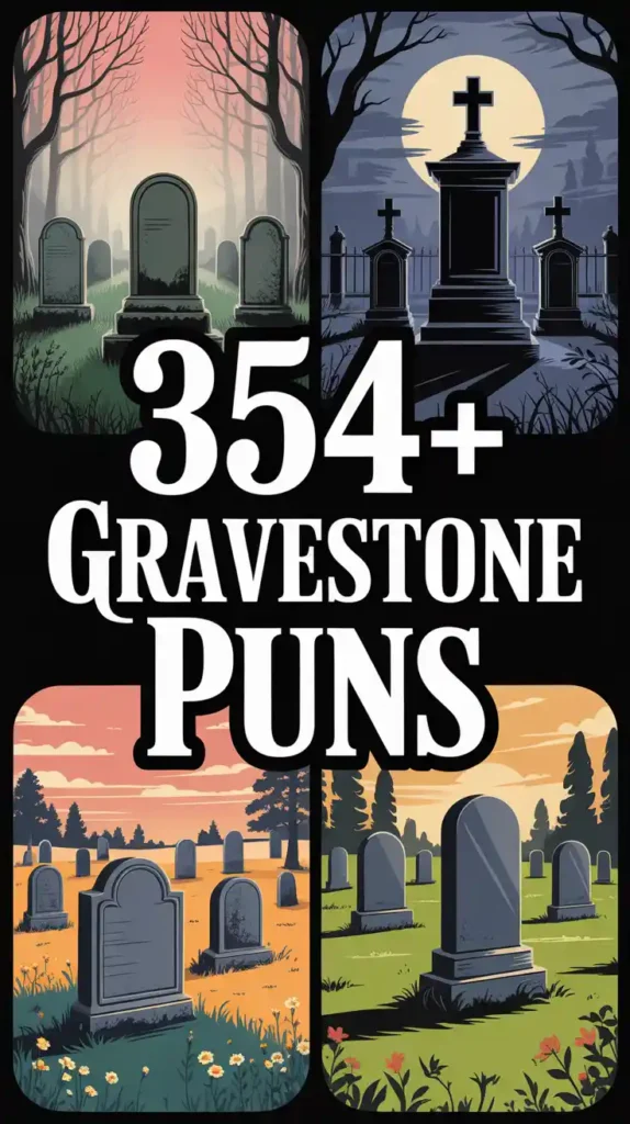 Gravestone Puns