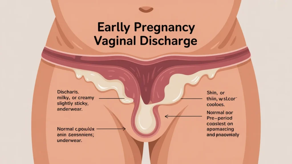 discharge early pregnancy