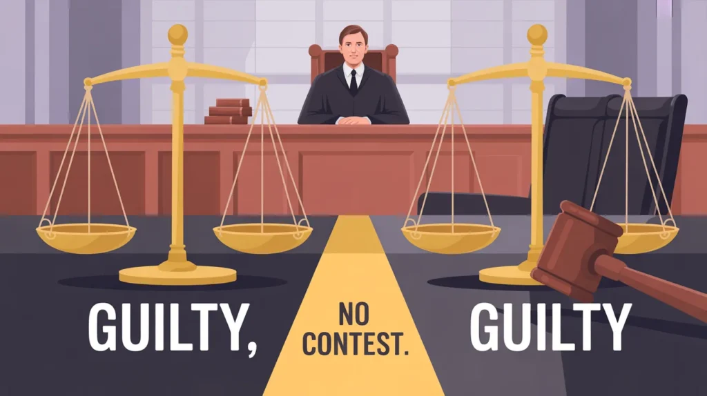 guilty vs no contest
