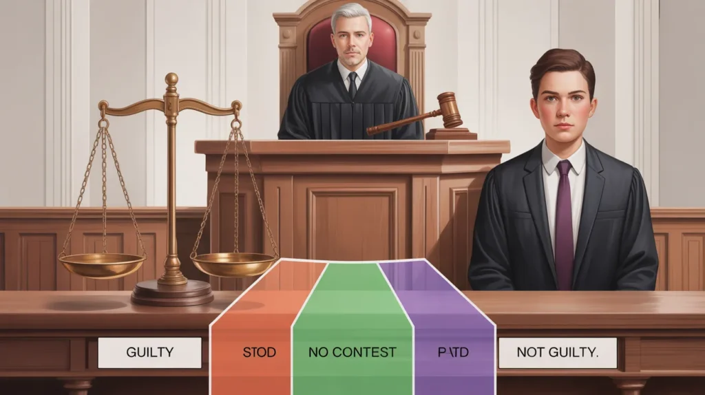 is it better to plead guilty or no contest