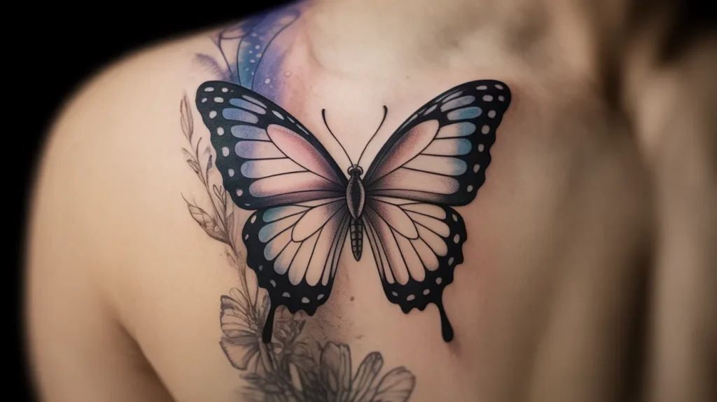what do butterfly tattoos mean