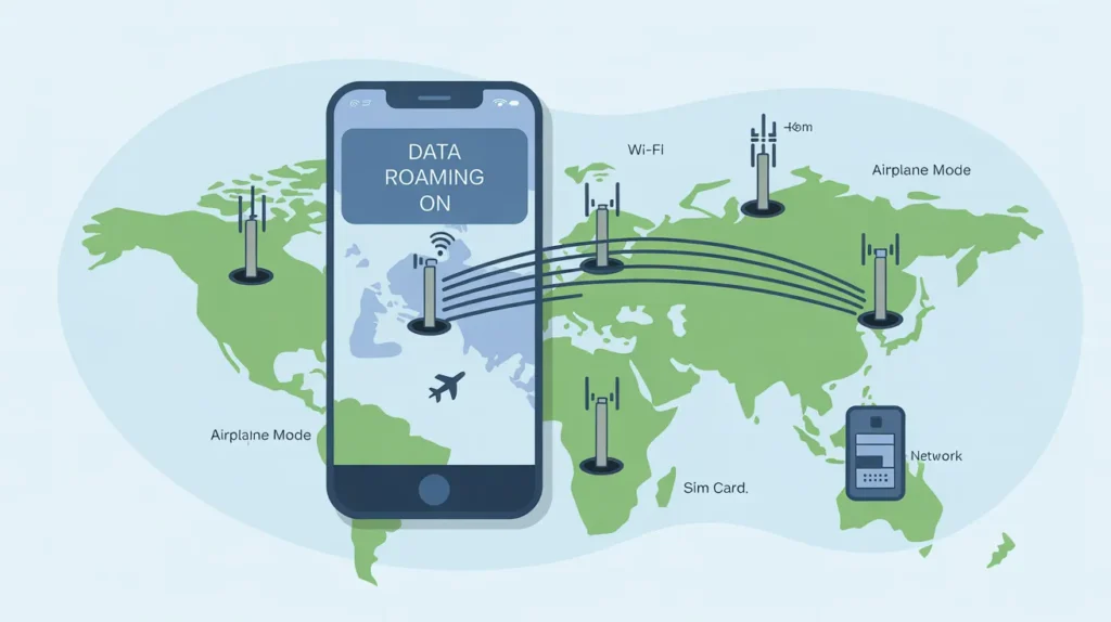 what does data roaming mean