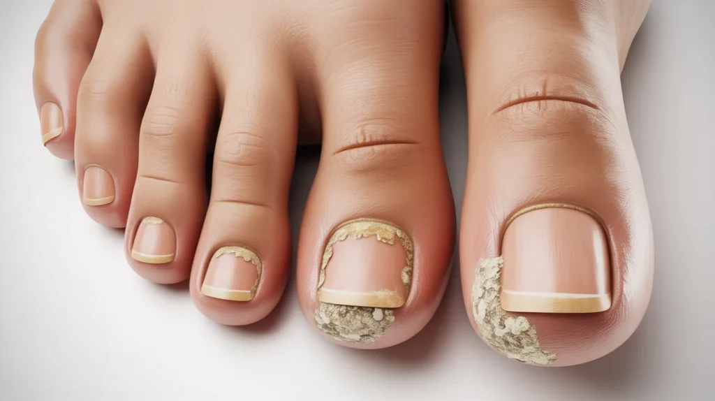 what does toenail fungus look like